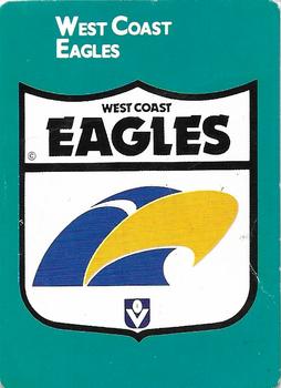 1988 Scanlens VFL #71 West Coast Eagles Front